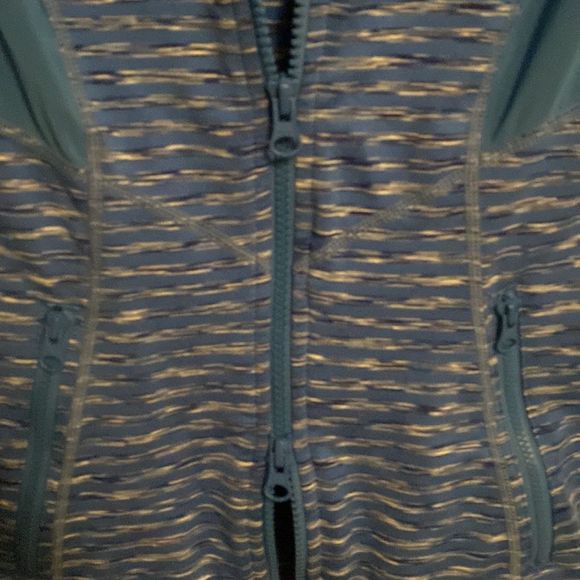 ZELLA Womens Activewear Light Blue Full Zip  Lightweight Track Jacket Medium - Picture 8 of 12